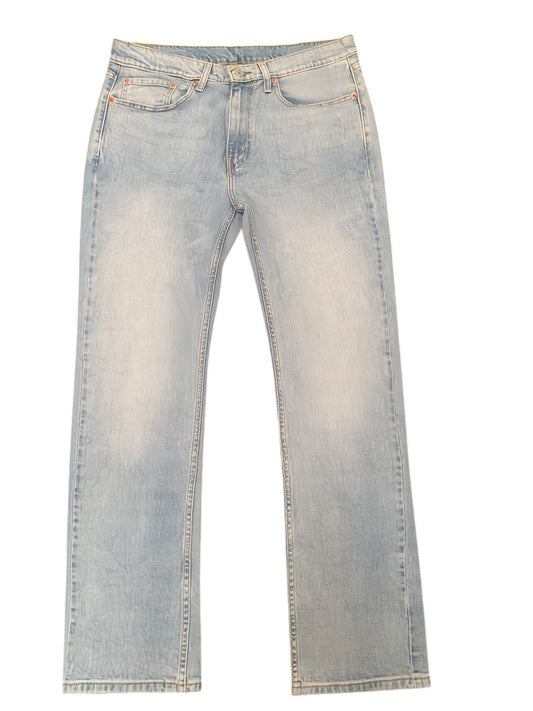 Classic Light Wash Straight-Leg Denim
