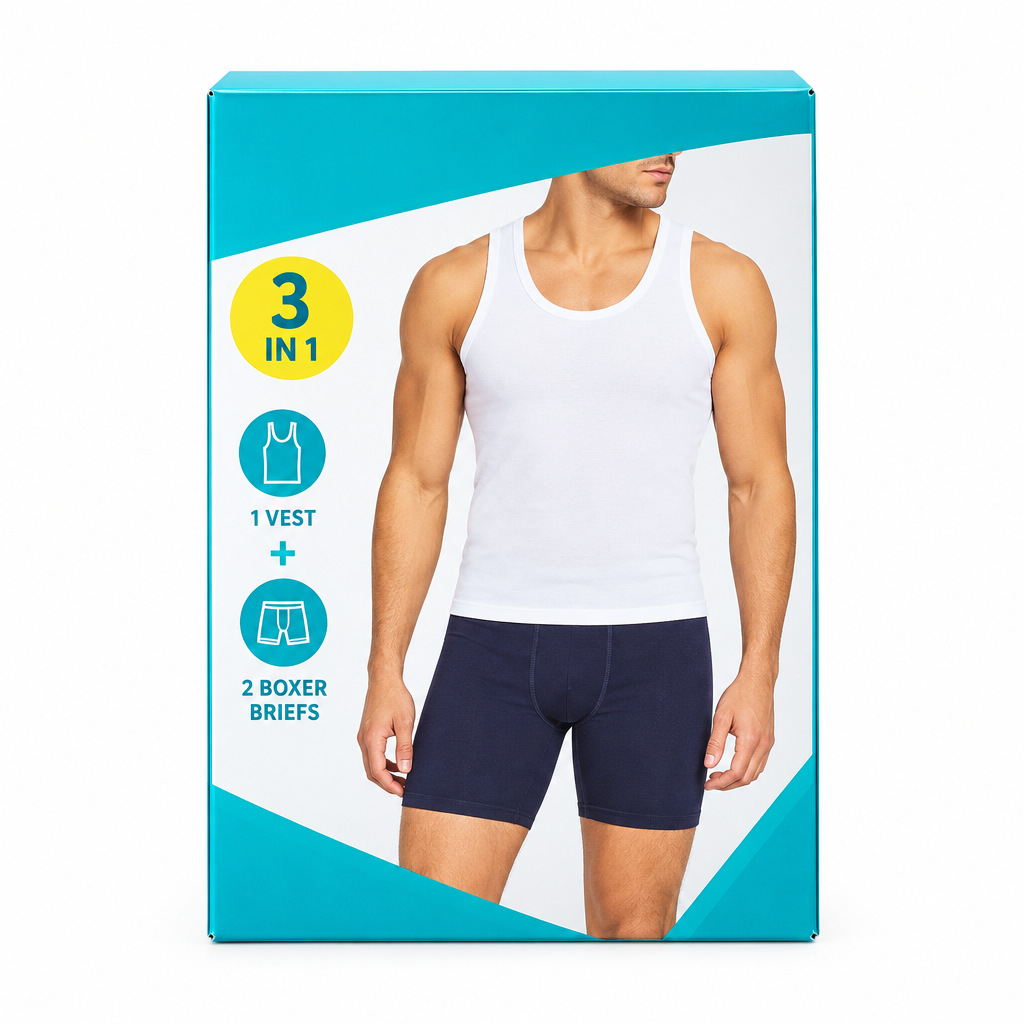3-in-1 Combo Set – Teal Box Pack Ghost Shot