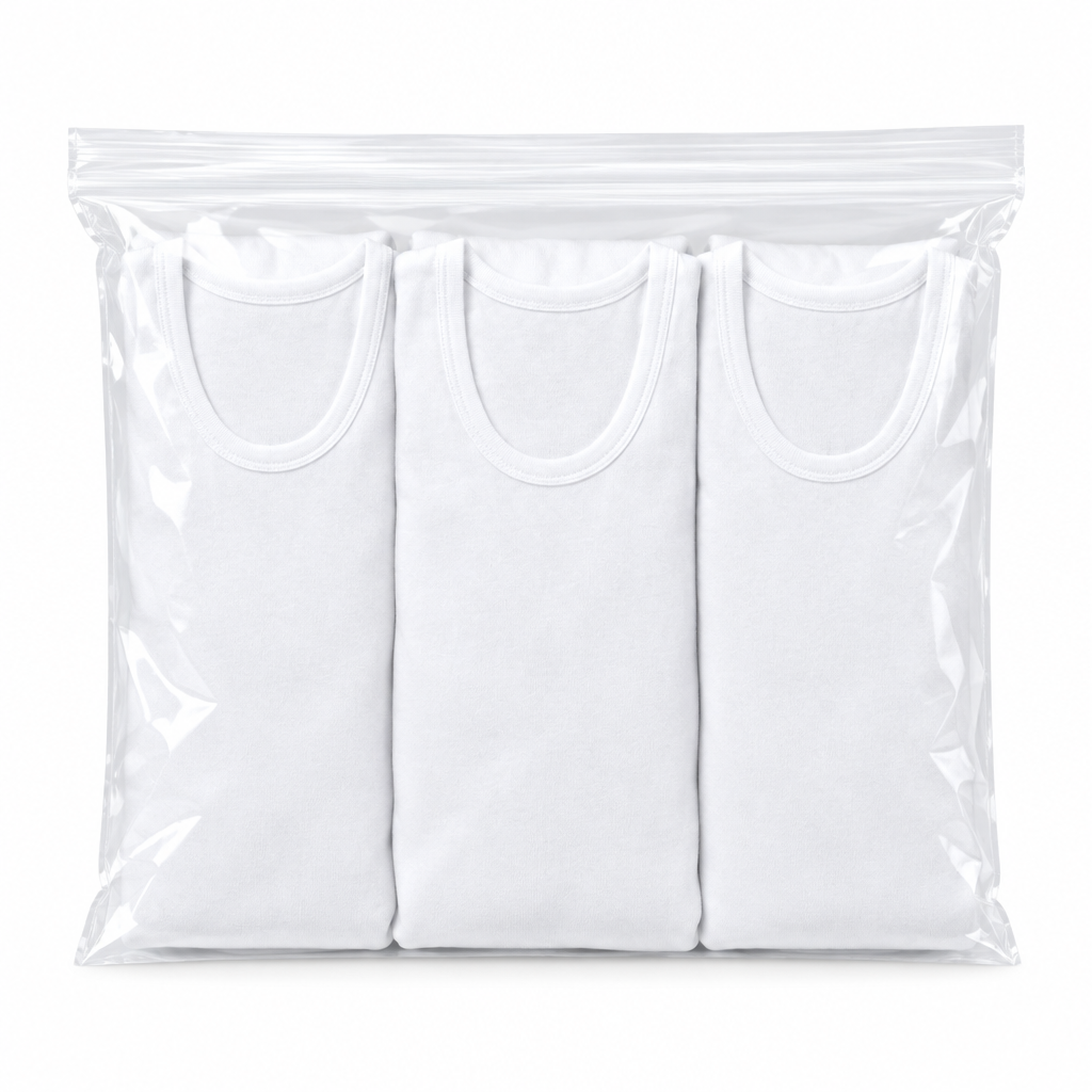3-Pack Vest Singlets – In Pack Catalog Shot