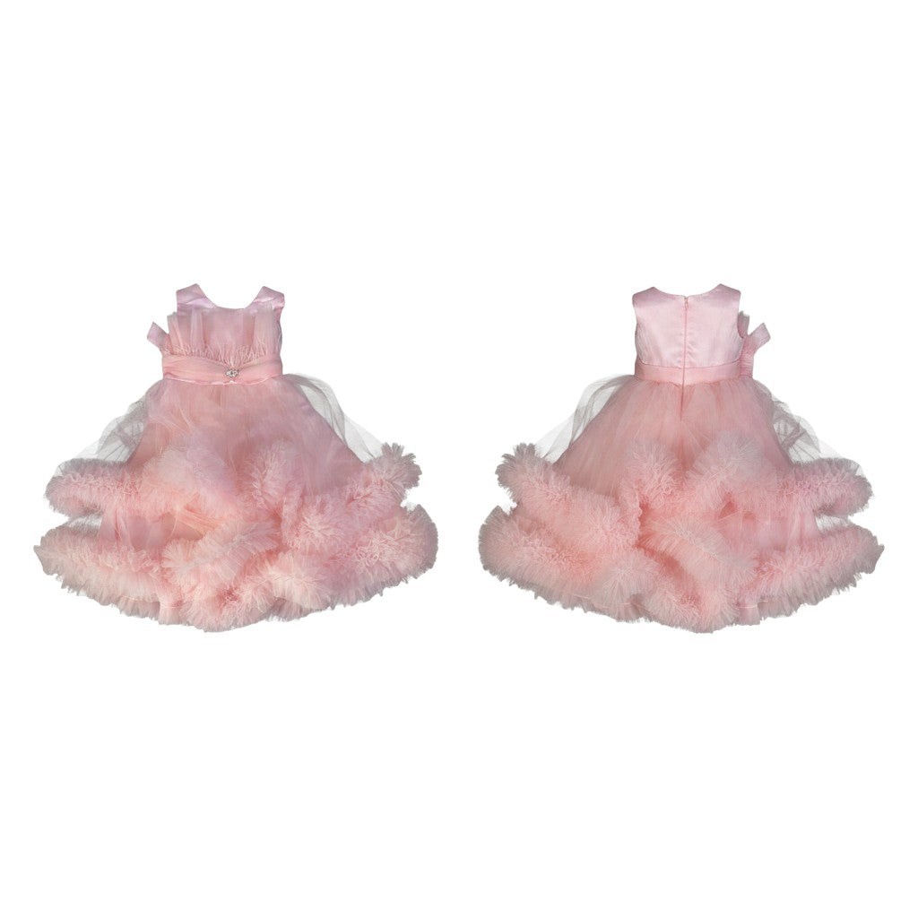 Girls Tulle Ball Gown Dress