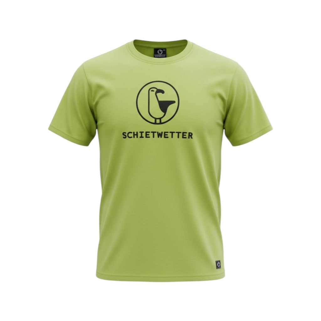 Schietwetter "Seagull Logo" Unisex Graphic Tee (Yellow) - Size XL
