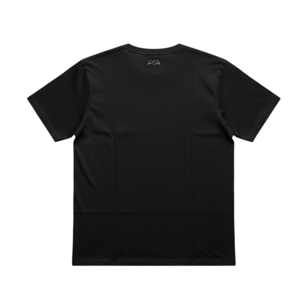 "Ride Till The End" Unisex Graphic Tee (Black Grey) - Size XL