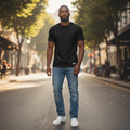 UCLA Essential Minimalist Unisex Tee (Black) - Size L