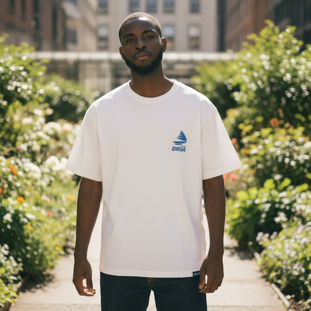 Fijian Drua Official Rugby Unisex Fan Tee (White) - Size XL