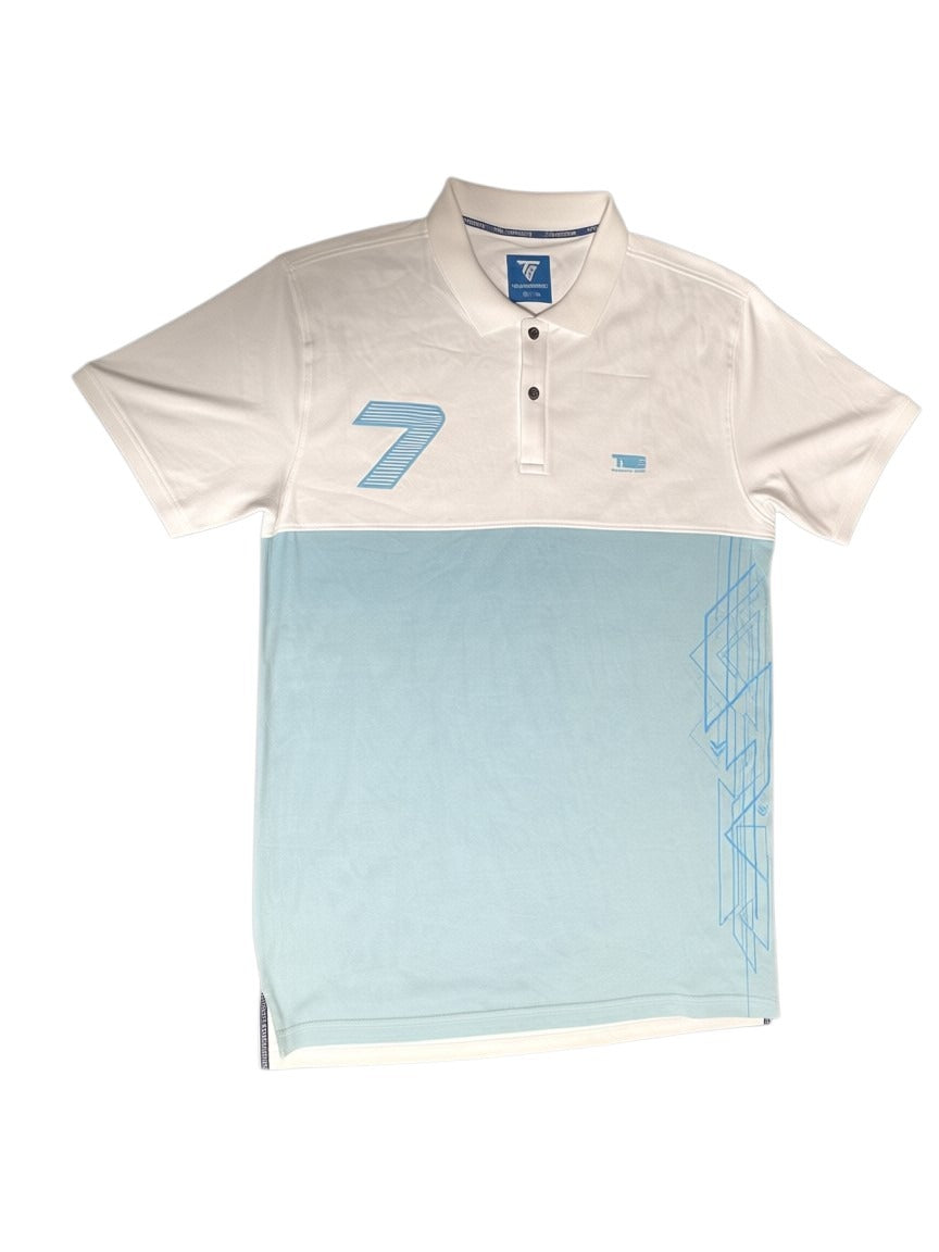 Colorblock Number 7 Polo Shirt
