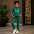Love Is Good Girls' Polka-Dot Co-ord Set