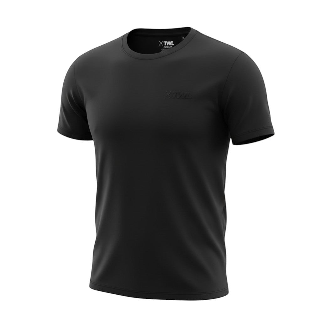 TWL Signature Performance Unisex Tee | Stealth Black (Size M)