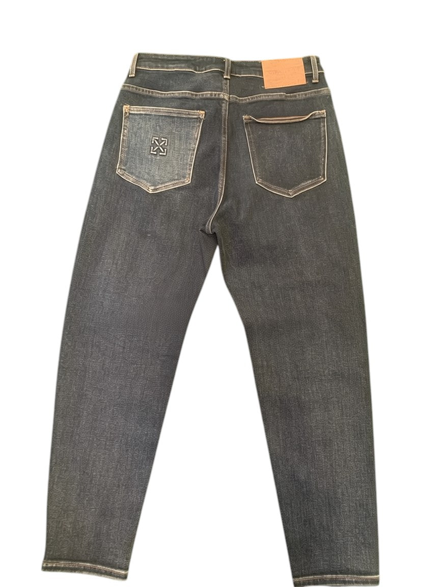 Midnight Charcoal Slim-Tapered Jeans