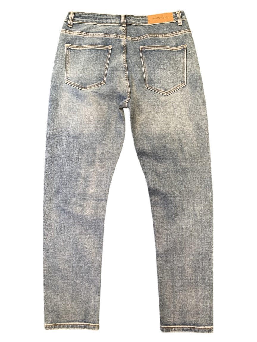 Heritage Indigo Straight-Cut Jeans
