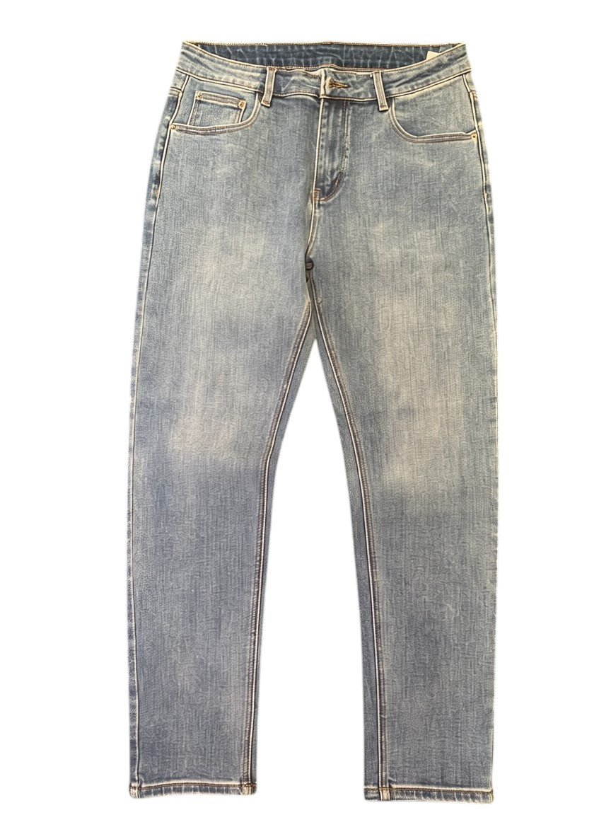 Onyx Black Straight-Leg Jeans