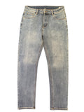 Onyx Black Straight-Leg Jeans