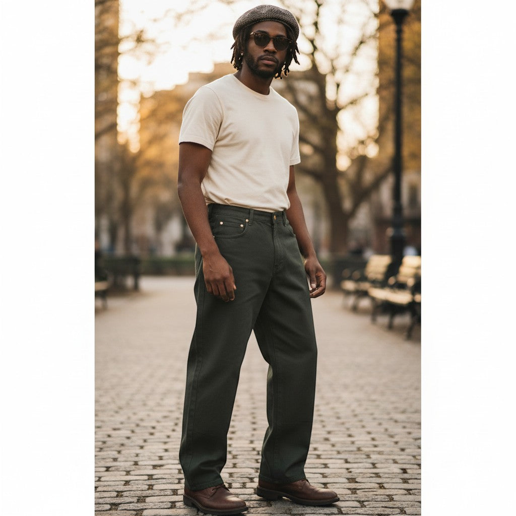 Everyday Medium-Blue Tapered Jeans