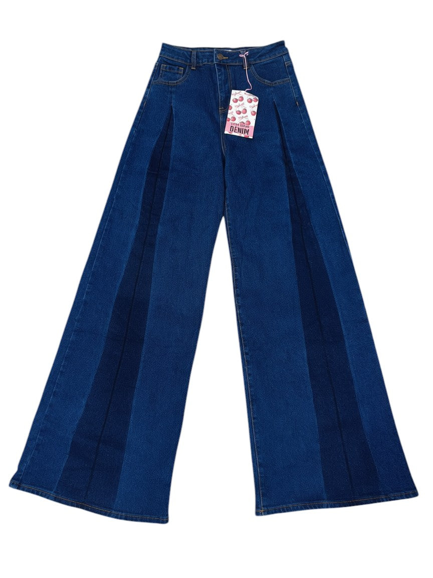 Love Soho Two-Tone Sculpting Denim