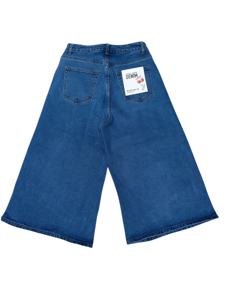 Love Soho Medium Blue Jot Baggy
