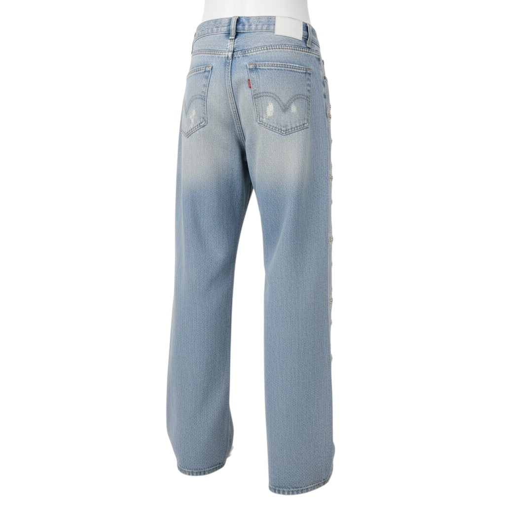 Pearl-Embellished Belle Bottoms
