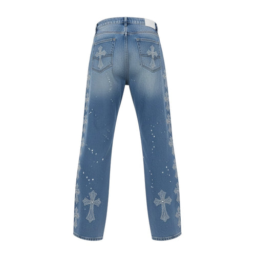 Side-Lace Cross Denims