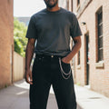 Divine Pearl-Chain Denims (Mid & Dark Wash)