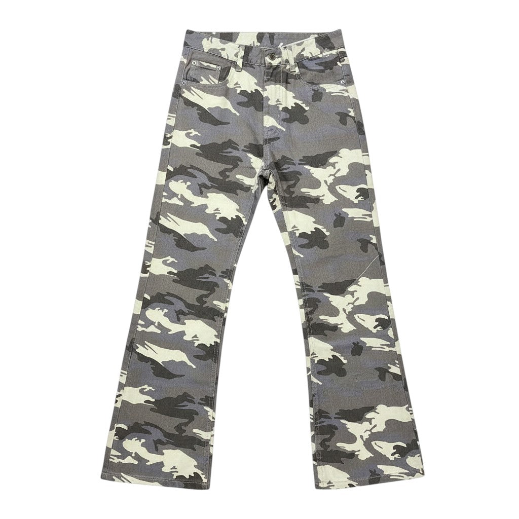 The "Star-Boy" Wide-Leg Denim Cargos