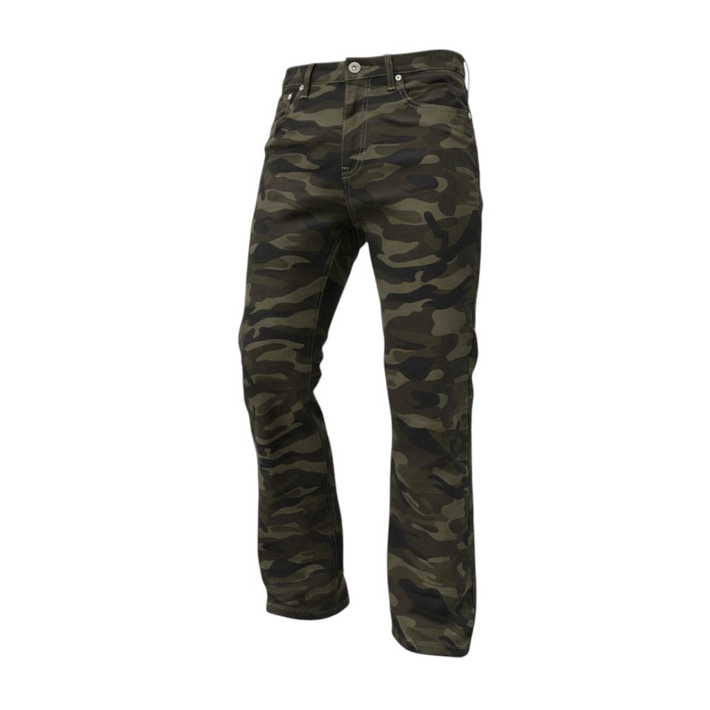 The "Midnight Camo" Patchwork Denim