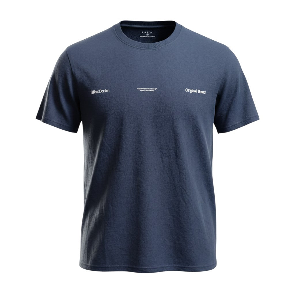 The Slate Blue Tiffosi "Desert Journey" Technical Tee (M)