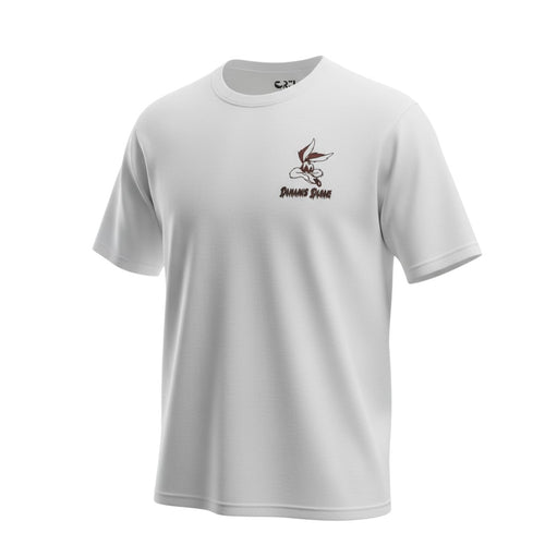 The Optic White "Drip Coyote" Streetwear Tee (L)