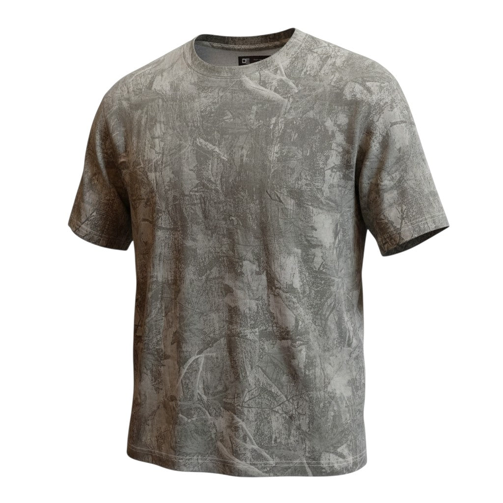 The Slate Grey Abstract Camo Essential Tee (L)