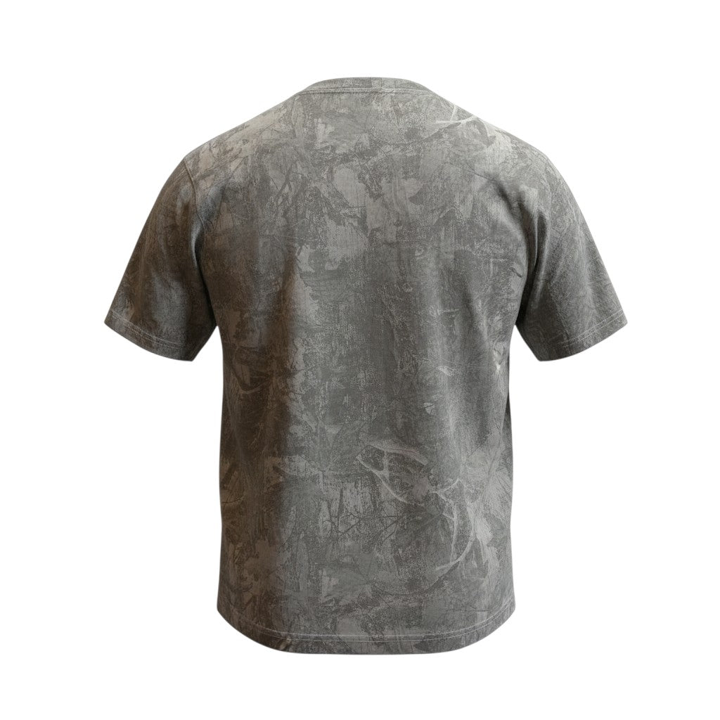 The Slate Grey Abstract Camo Essential Tee (L)