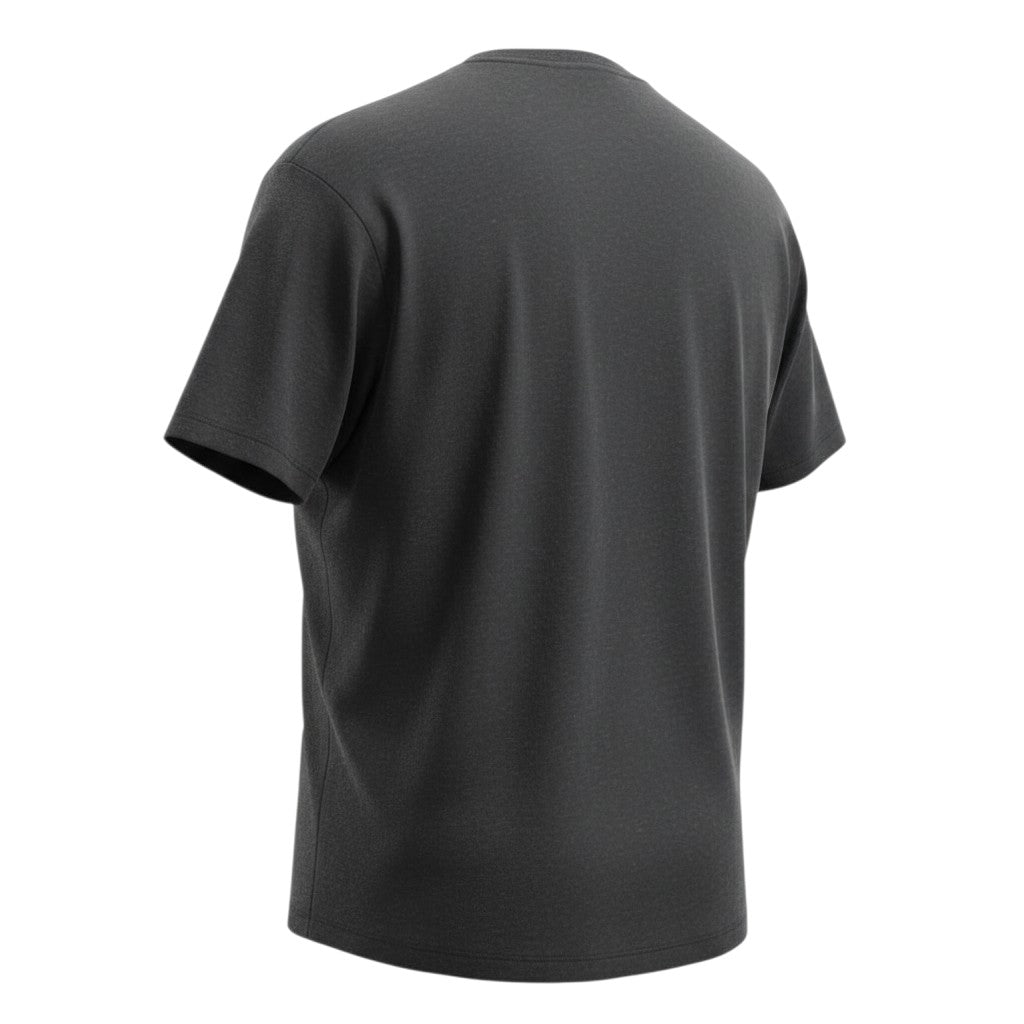 The Jet Black "GOAT" Stitched Bear Tee