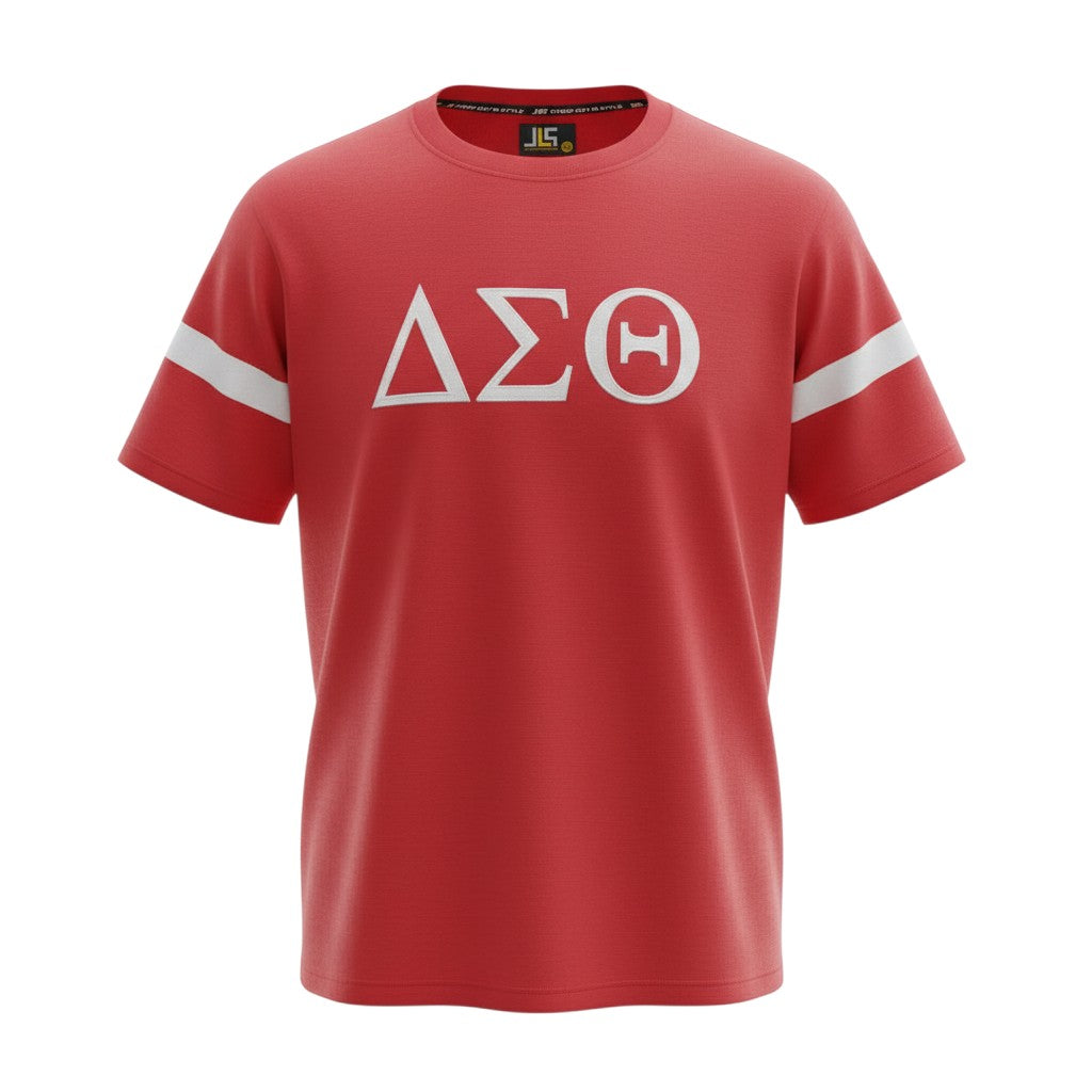 The Crimson Delta Sigma Theta Greek-Letter Tee (XL)