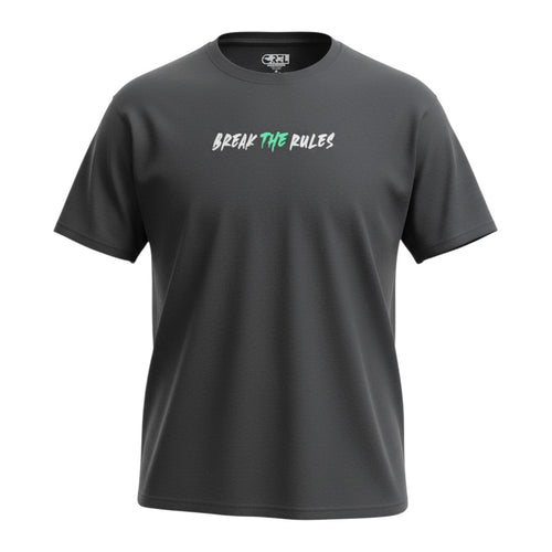 The Charcoal "Break The Rules" Statement Tee (XL)