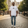 The Optic White "Vision" Distorted Graphic Tee (XL)