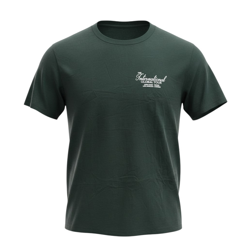 The Forest Green "International Tour" Graphic Tee