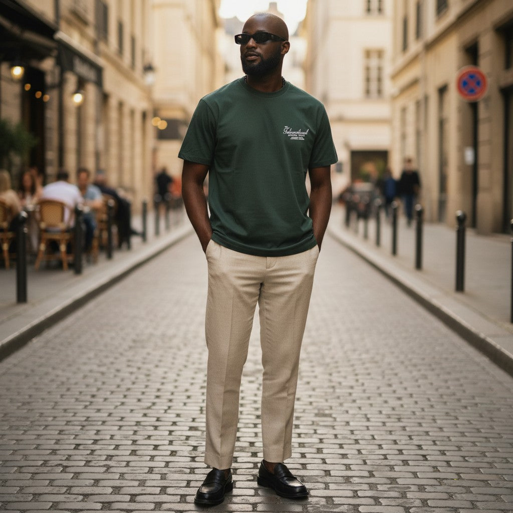 The Forest Green "International Tour" Graphic Tee