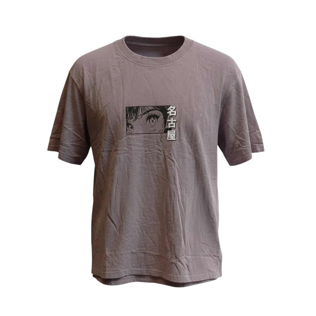 The Muted Charcoal Anime Eye Tee (M)