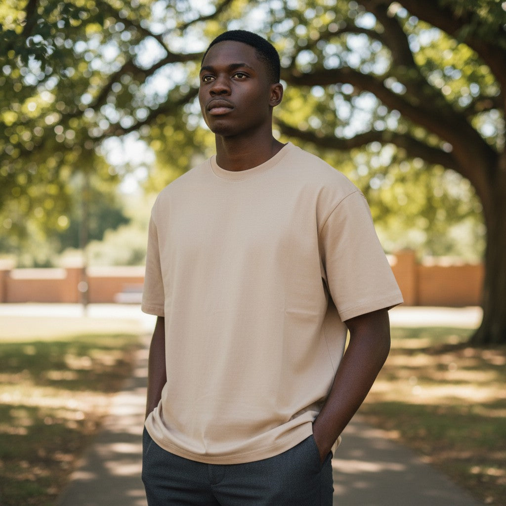 The Sandstone Essential Oversized Tee (2XL)