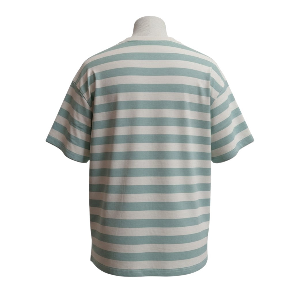 The Mint Stripe Free Soul Tee (L)