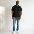 The Jet Black Essential Boxy Tee (XL)