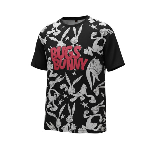 The Jet Black Bugs Bunny All-Over Print Tee (L)