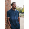 Admiral Navy Tipped Polo XL