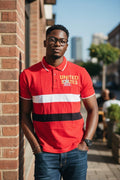 Victory Red Varsity Polo Large Size