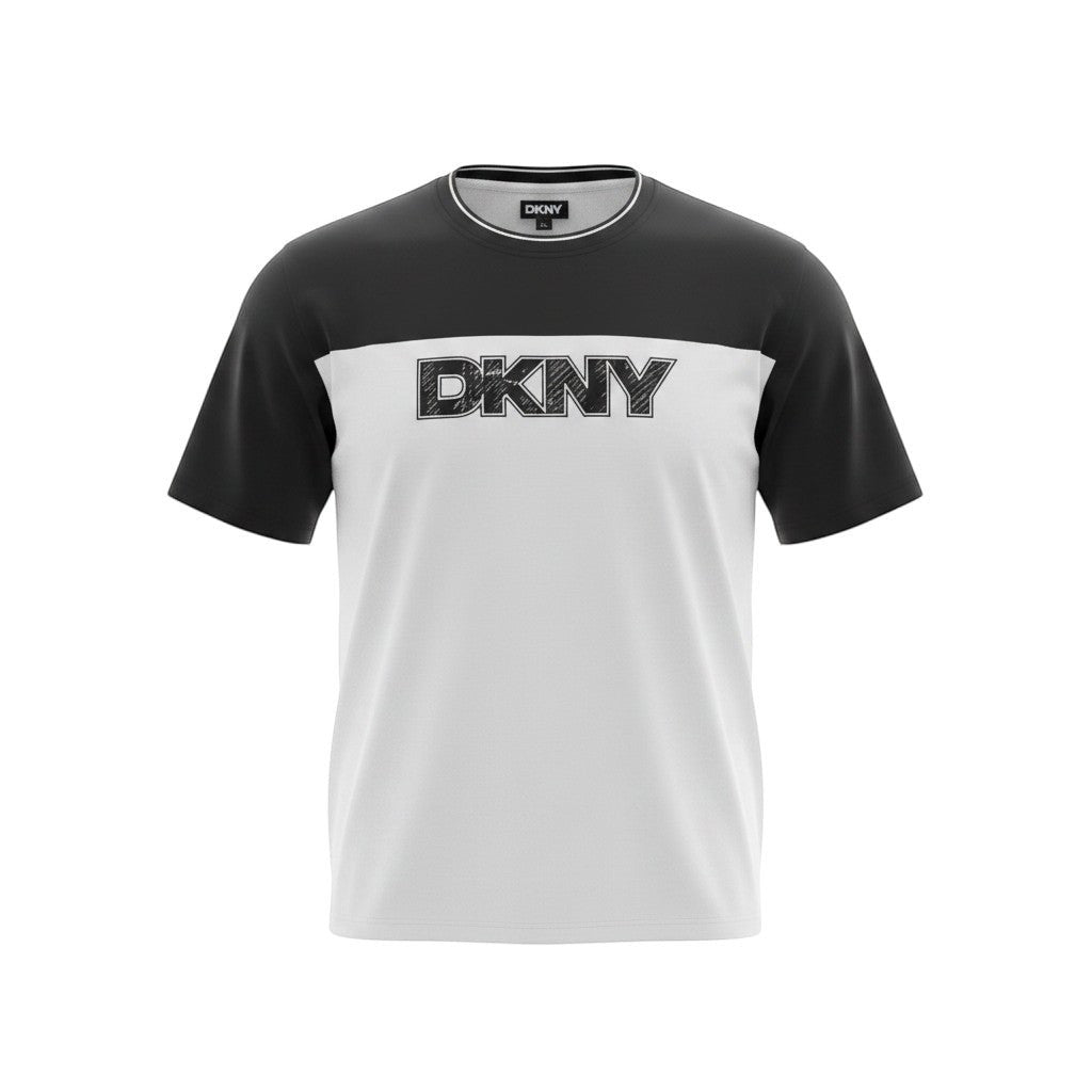 The Monochromatic DKNY Block Statement Tee (XL)
