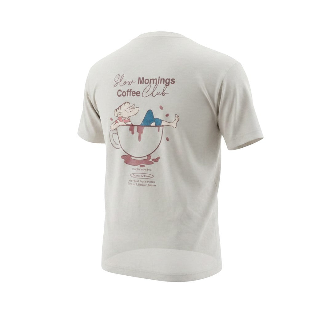 The Sandstone "Slow Mornings Coffee Club" Tee (L)