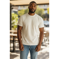 The Sandstone Vertical-Rib Textured Tee (M)