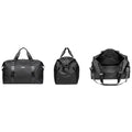 Black Nylon Duffle Travel Bag