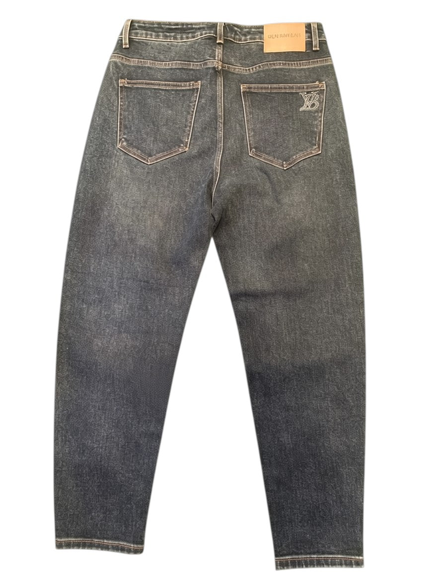 Dark Indigo Tapered Jeans