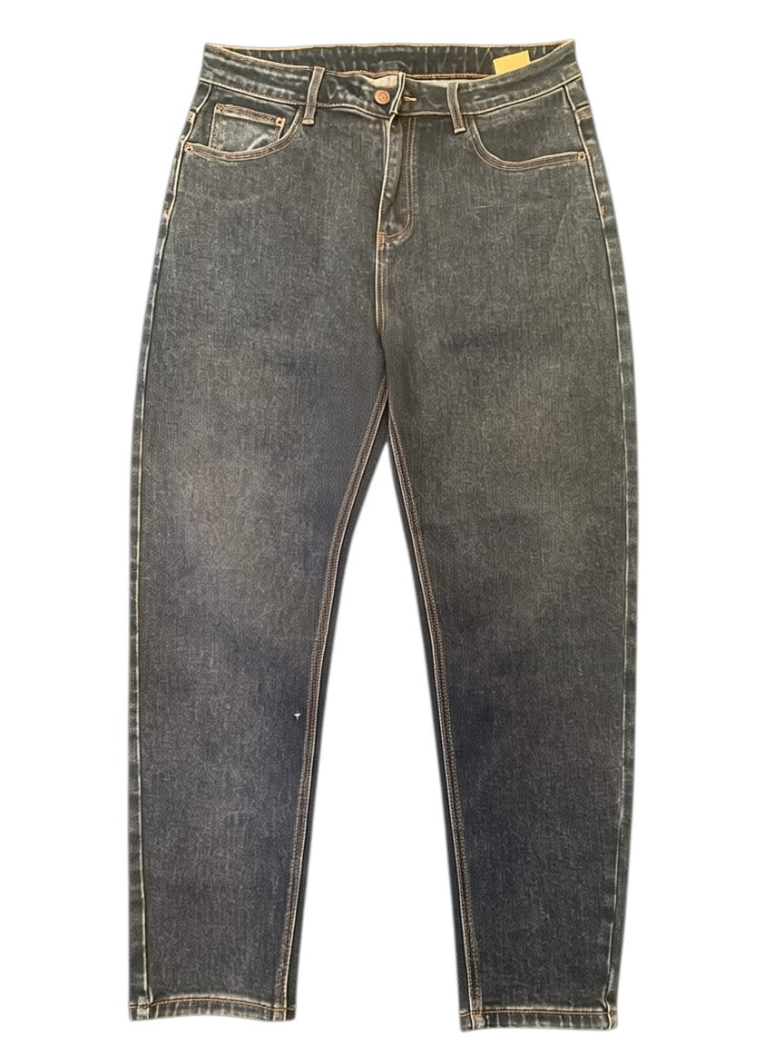 Dark Indigo Tapered Jeans