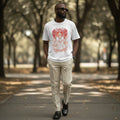 The Optic White Death Note "Metal Logo" Graphic Tee (XL)