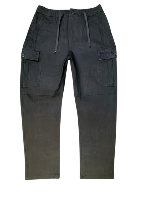 Black Relaxed Cargo Pants