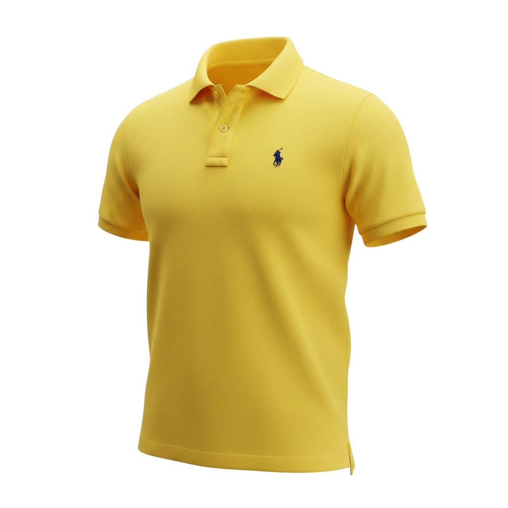 Premium Ralph Pique Polo Shirt -� Yellow
