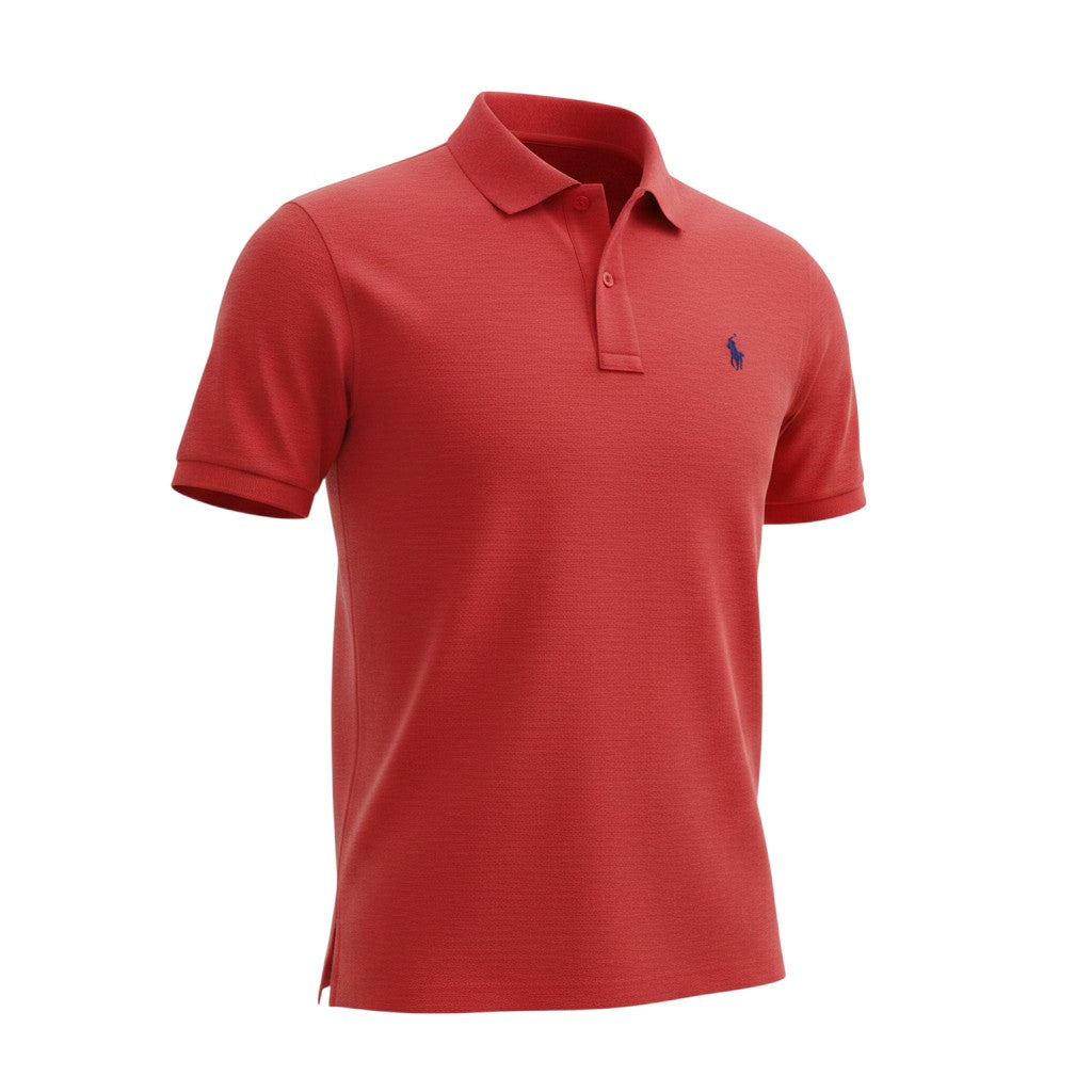 Premium Ralph Pique Polo Shirt -� Red